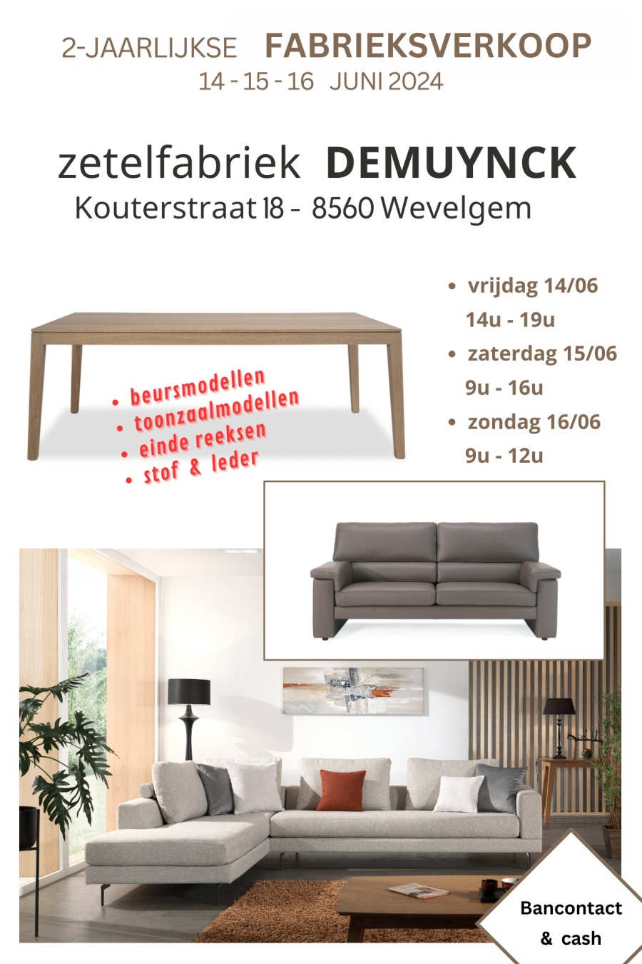 Vente de fauteuils - cuir et tissue
