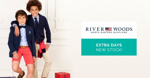 Shopping Event River Woods Extra Days | Hommes-Femmes-Enfants | Nouveau stock | Jusqu'à -70% - 2