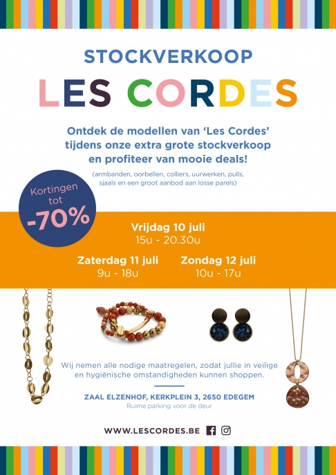 'Les Cordes' vente de stock 