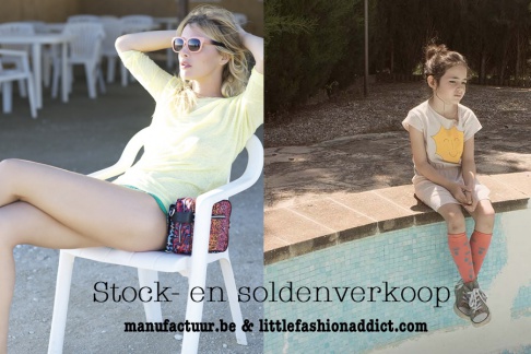 Vente de stock de  manufactuur.be & littlefashionaddict.com