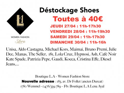 Déstockage chaussures italiennes 