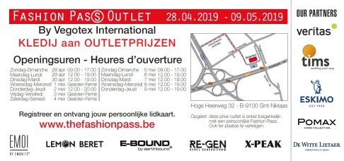 Vegotex - Fashion Pass Outlet 28/04-9/05 - 2
