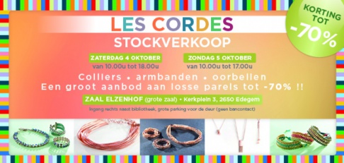 Vente de Stock 'Les Cordes' ( bijoux de fantaisies)
