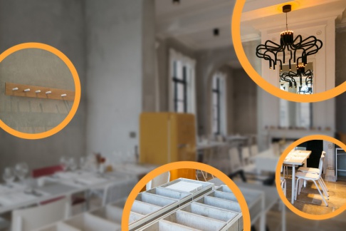 Vente Intérieur du restaurant / bar  YELLOW