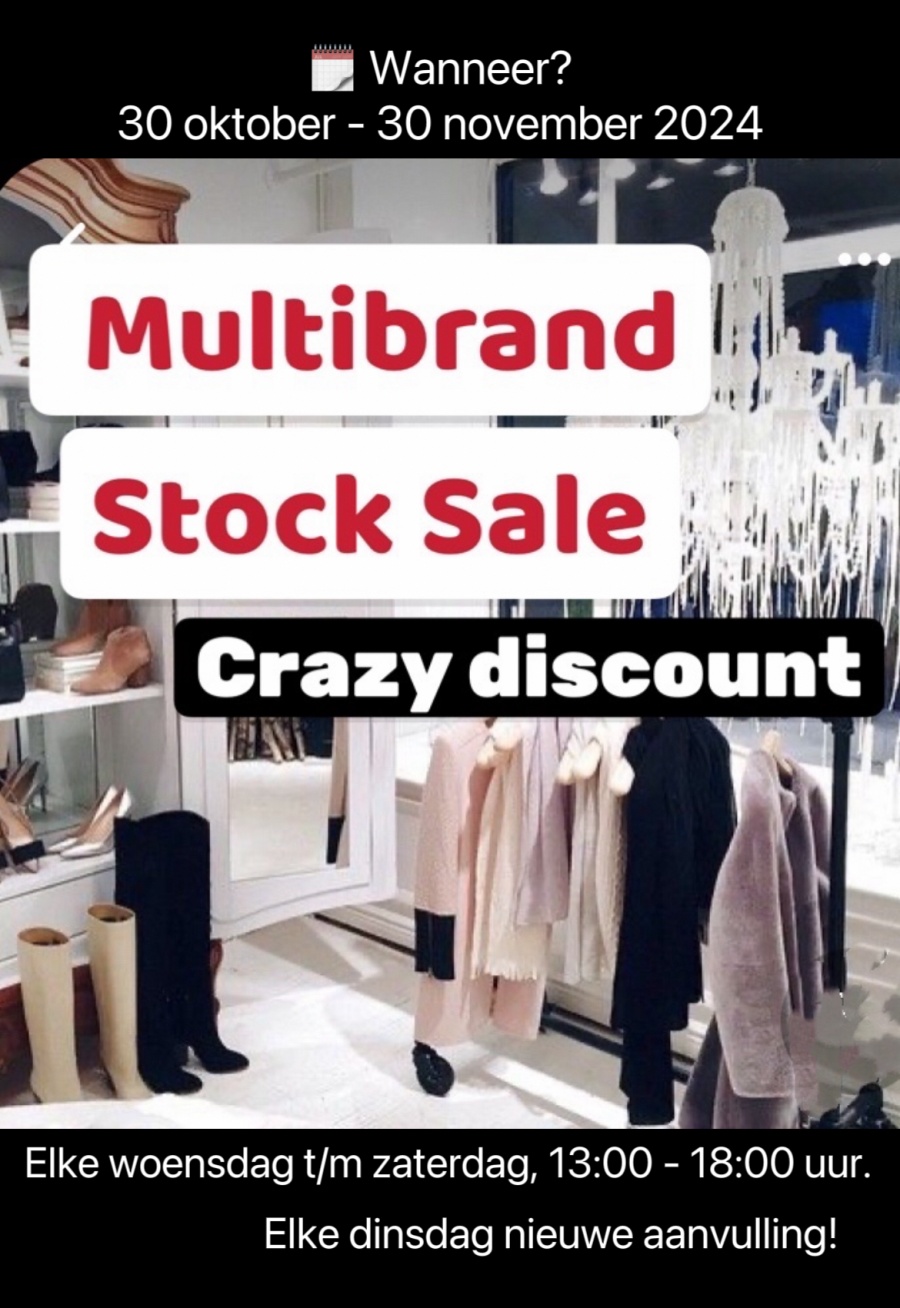 Vente exclusive de stock de vêtements, chaussures et accessoires pour femmes
