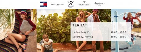 Shopping event TOMMY HILFIGER – SCOTCH & SODA – PEPE JEANS – HACKETT