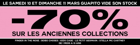 Déstock chez guapitO! - 2