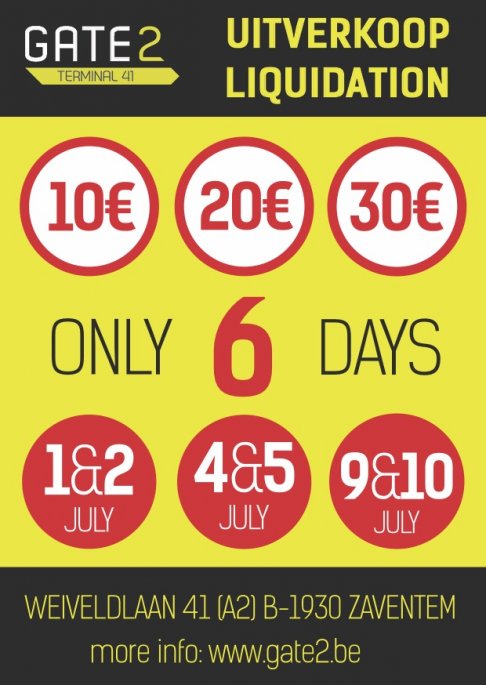  Liquidation totale …  seulement 6 jours.