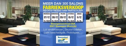 VENTE USINE SALONS
