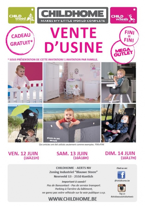 VENTE D'USINE CHILDHOME