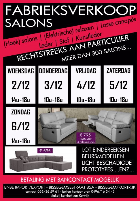 VENTE DEPOT SALONS