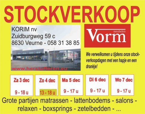 Déstockage Vorm meubelen