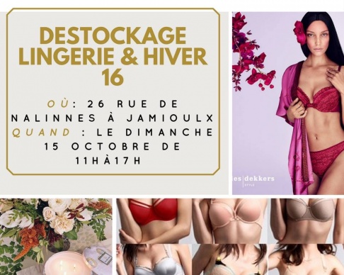 Déstockage Lingerie hiver '16