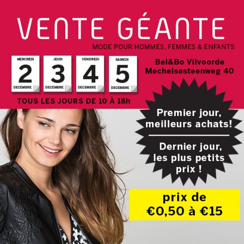 Vente géant Bel&Bo Vilvoorde