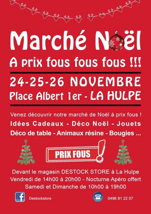 Déstockage articles cadeaux et Noël