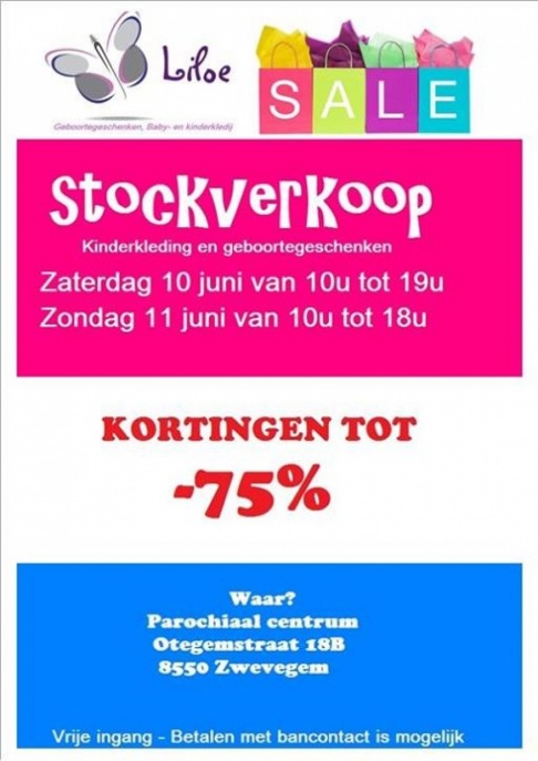 Stockverkoop Liloe