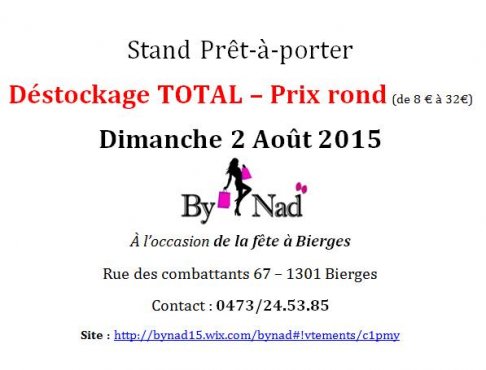 DESTOCKAGE By Nad