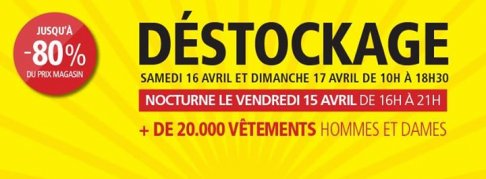 Déstockage de vêtements POINTCARRÉ - 2