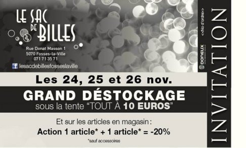 Grand Déstockage Le Sac de Billes