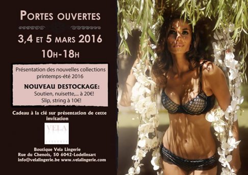 Déstockage annuel Vela Lingerie