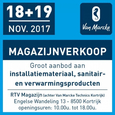 Déstockage Van Marcke - 2