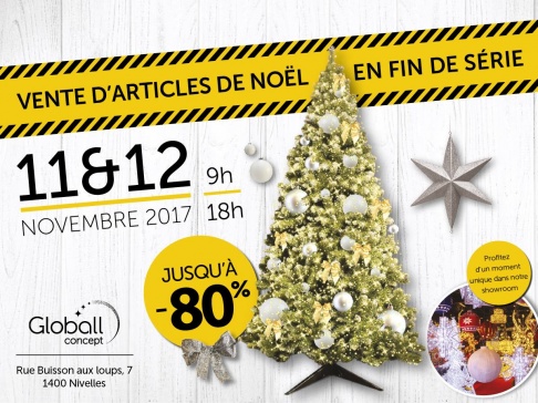 Vente fin de série Globall concept