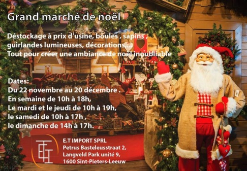 Grand déstockage d'articles de Noël