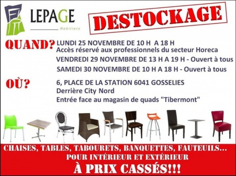 Lepage mobiliers - grand destockage! - 2