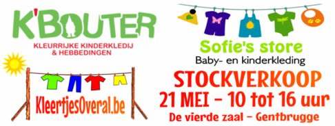 Déstockage K'bouter, Kleertjes Overal et Sofie's store - 3