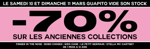 Déstock chez guapitO!