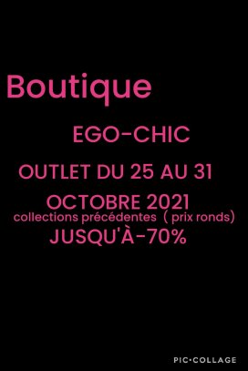 Outlet automne-hiver Boutique Ego-Chic
