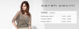 Shopping Event Sarah Pacini - Jusqu'à -70%