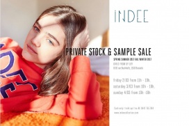 INDEE Privat Stock & Sample Sale